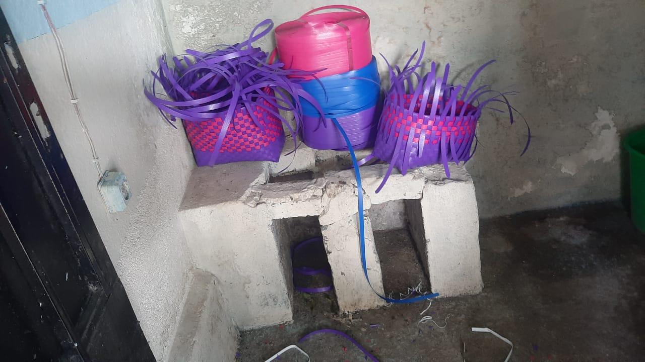 Formation en tissage des paniers